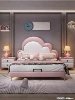 佛山大厂货，高质量仿真皮，实木床边，高密度海绵，带实木床板，全新包装，特价处理 - 宁波28生活网 nb.28life.com